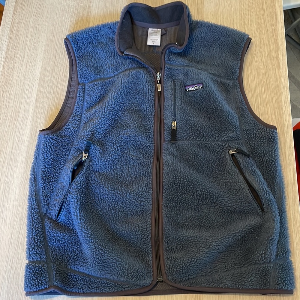 Patagonia Mens Retro Pile Fleece Vest Size Large